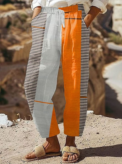 Sottile ed elegante Pantaloni
