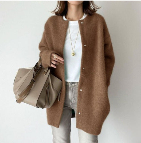 LP | Cardigan minimalista in misto lana