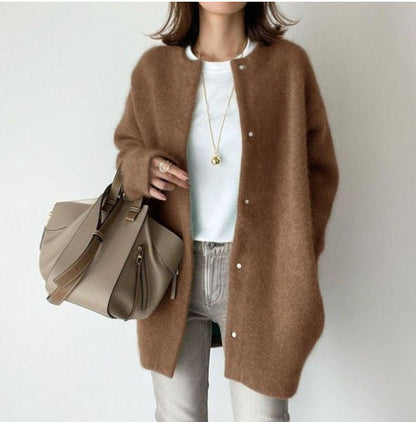 LP | Cardigan minimalista in misto lana