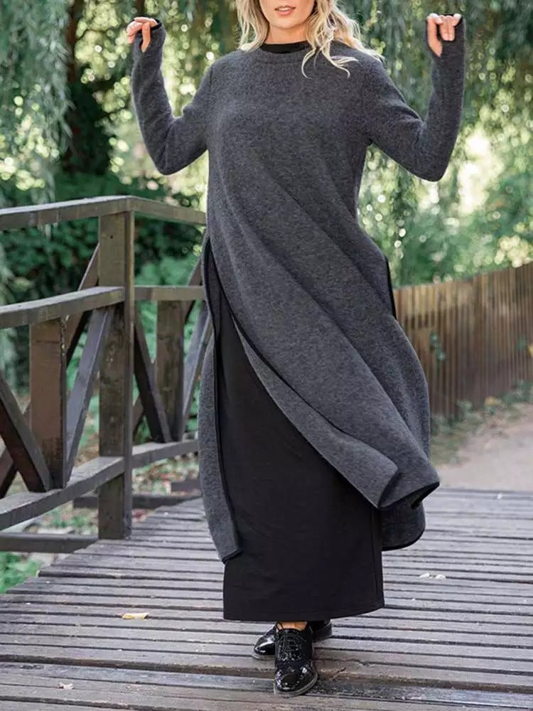 LP | Abito elegante a strati larghi