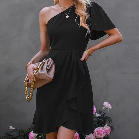 LP | Abito da cocktail chic con spalle scoperte