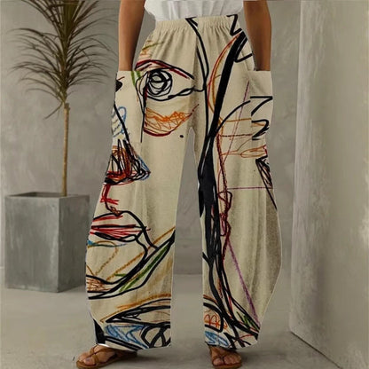 Sottile ed elegante Pantaloni