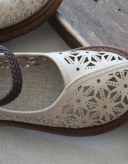 LP | Scarpe slip-on con taglio floreale