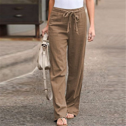 LP | Vandalyse™ Pantaloni in lino e cotone