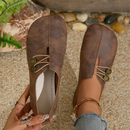 LP | Ballerine morbide con bottoni