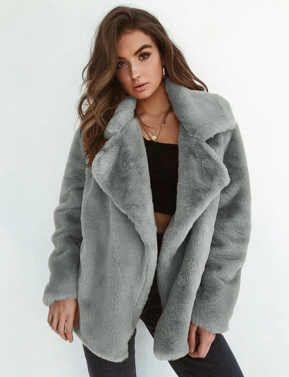 LP | caldo cappotto di peluche