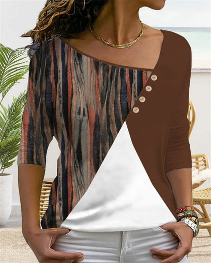 LP | MirtesShirt I Maglietta con scollo a V per donna