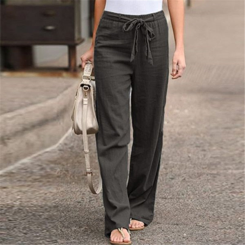 LP | Vandalyse™ Pantaloni in lino e cotone