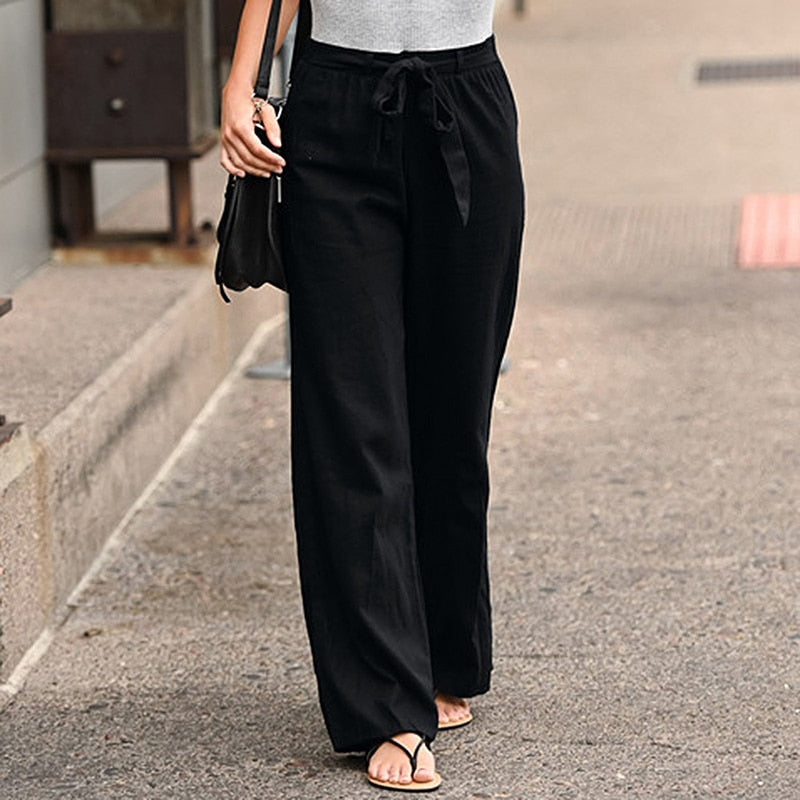 LP | Vandalyse™ Pantaloni in lino e cotone