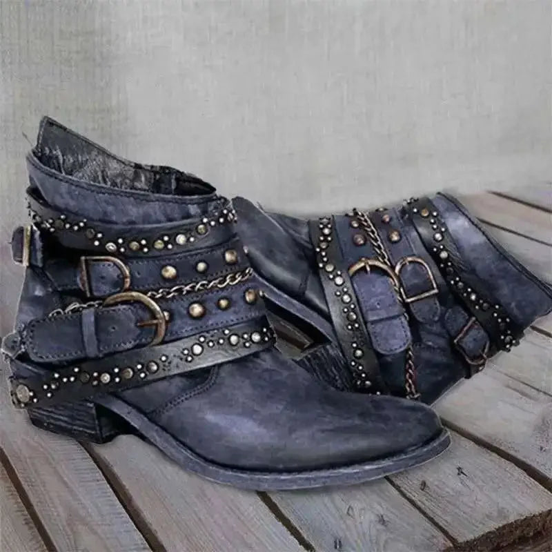 LP | Stivaletti con borchie Rockstar Chic