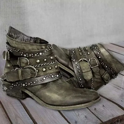 LP | Stivaletti con borchie Rockstar Chic