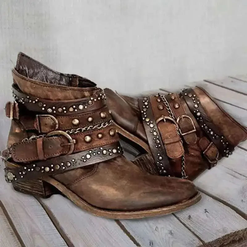 LP | Stivaletti con borchie Rockstar Chic