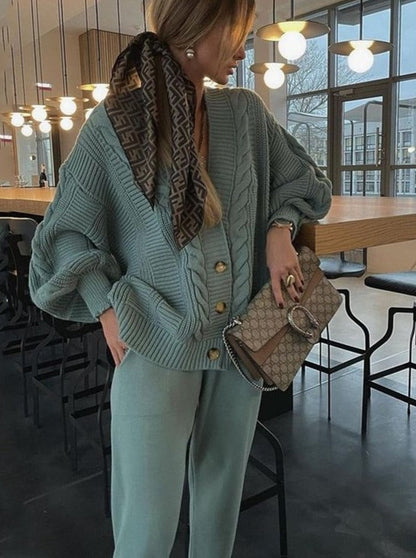 LP | AnneliesSet I Comodo set da donna in due pezzi I Gilet e pantaloni