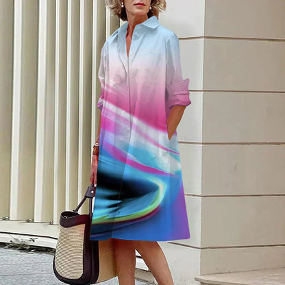 LP | Abito midi con maniche lunghe