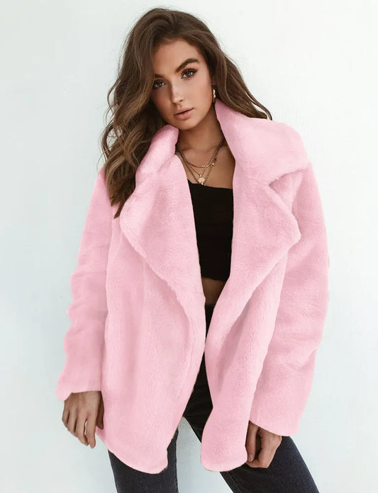 LP | caldo cappotto di peluche