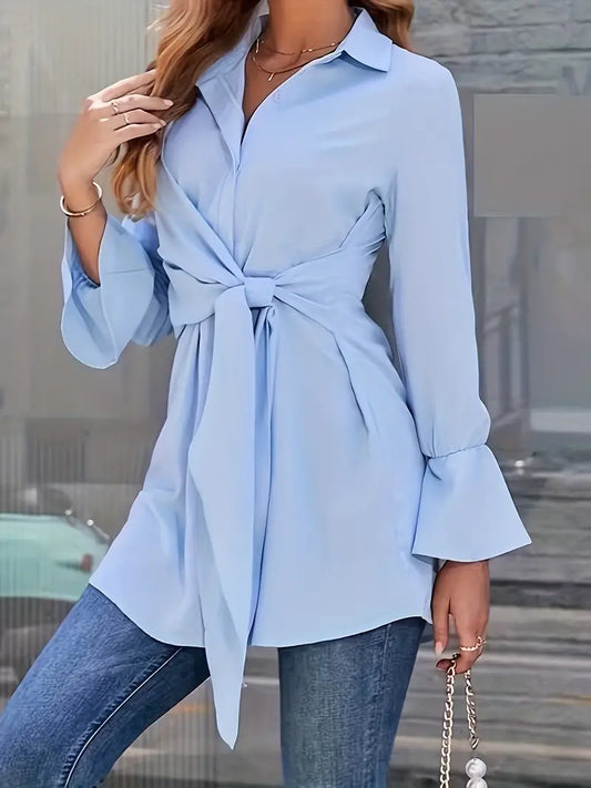 LP | Camicetta elegante con cintura a fiocco