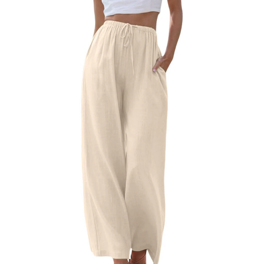 LP | Pantaloni a vita alta e gamba larga