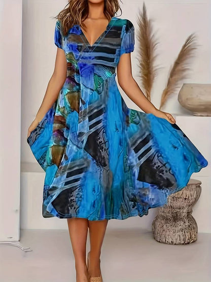 LP | Abito boho estivo con scollatura a V