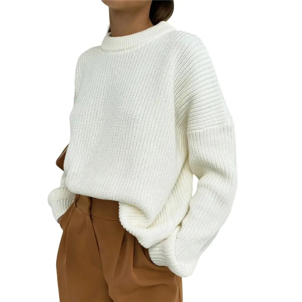 LP | Accogliente maglia con scollo rotondo