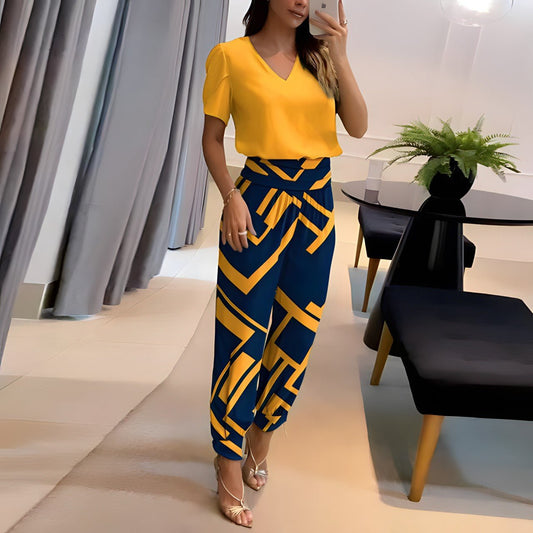 LP | Alexandra - Set trendy con camicetta e pantaloni