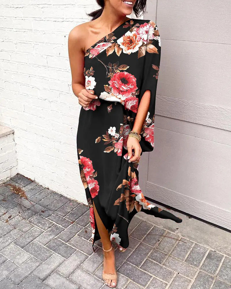 LP | Arlin -Abito elegante con spalle scese