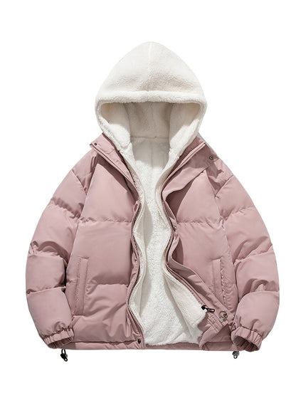 LP | Giacca puffer foderata in pile