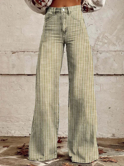 LP | Augusta™ Pantaloni classici a righe con gambe larghe