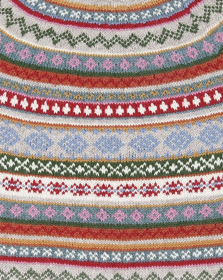LP | Accogliente maglione nordico in stile fair isle