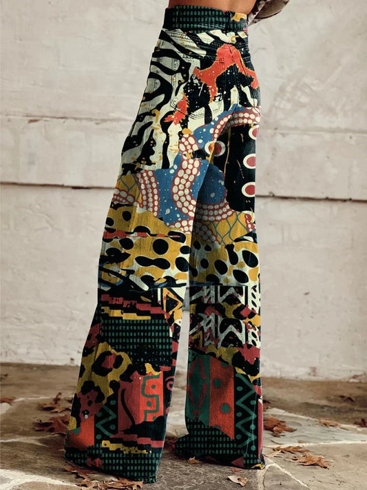 LP | Annalena™ Pantaloni stampati con gamba larga