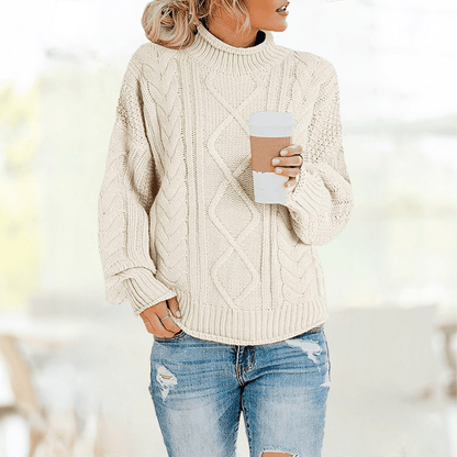 LP | Beige Maglione dolcevita alla moda