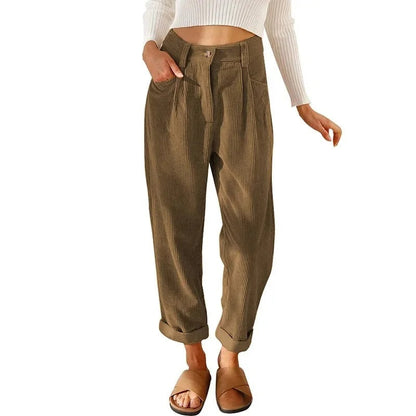 LP | Pantaloni a vita alta e gamba larga
