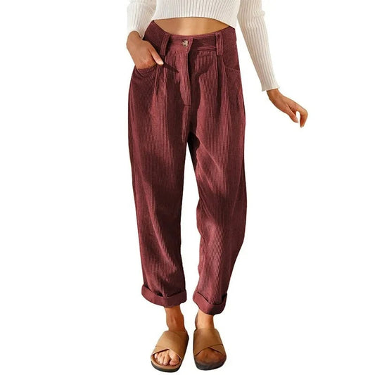 LP | Pantaloni a vita alta e gamba larga