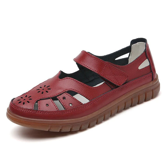LP | Scarpe casual con motivo floreale traforato