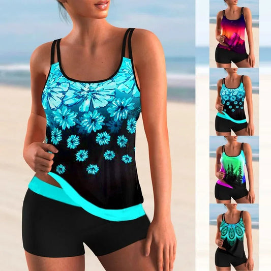 LP | Tankini ombreggiato a fiori