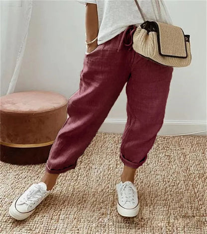 LP | Pantaloni jogger casual con coulisse