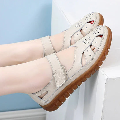 LP | Scarpe casual con motivo floreale traforato