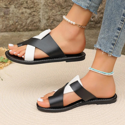 LP | Sandali alla moda con punta aperta e design cut-out