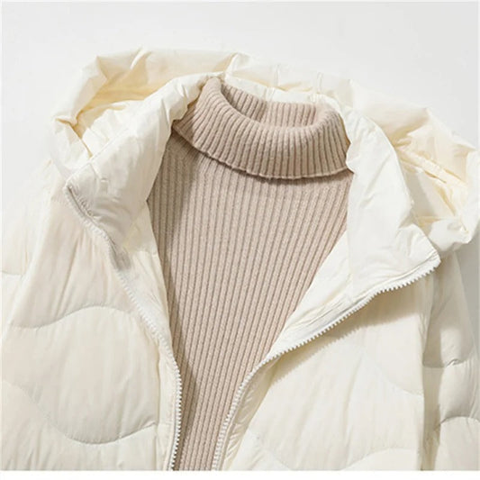 LP | Cappotto trapuntato con cappuccio
