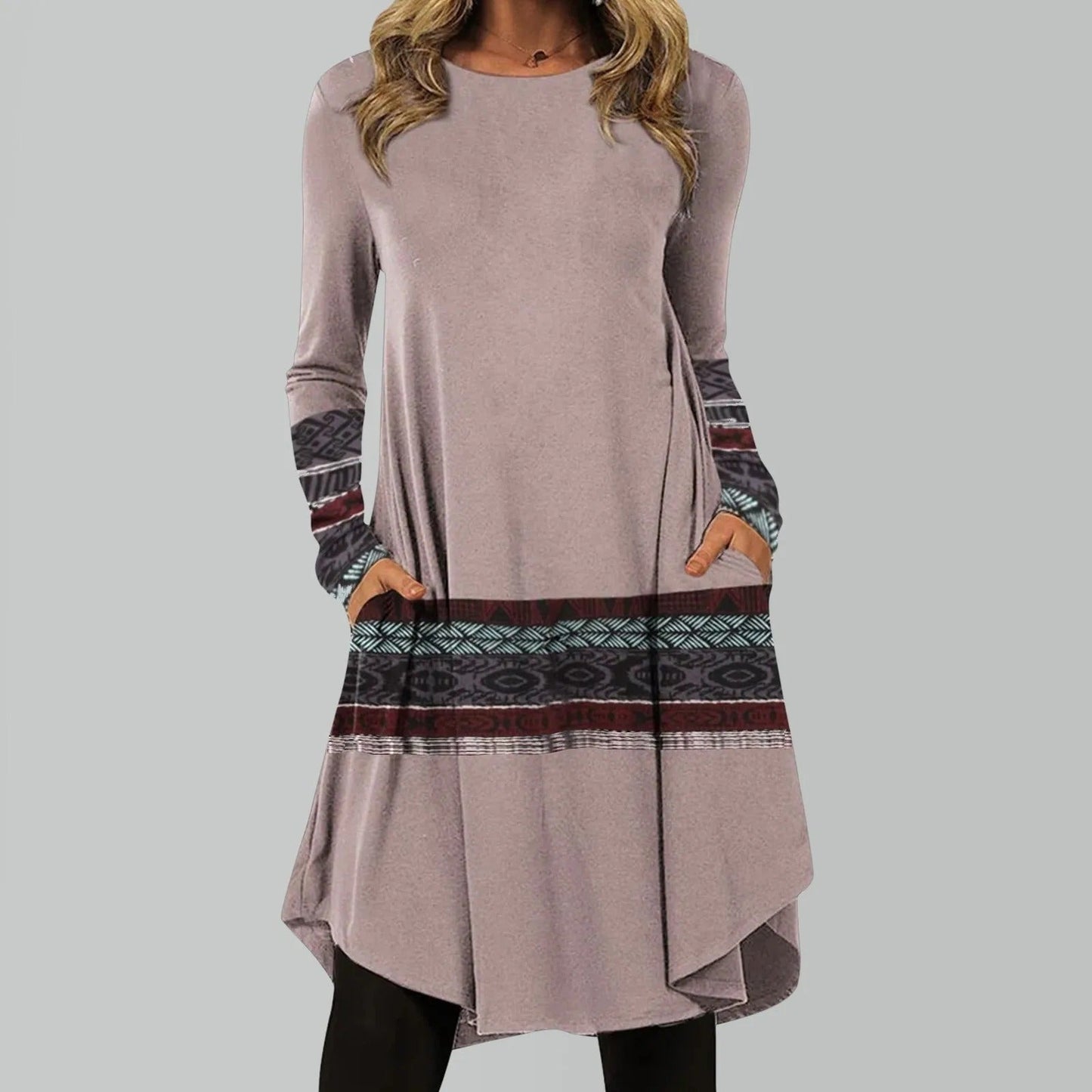 LP | Maglia rilassata con stampa chevron