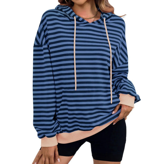 LP | Felpa casual a righe