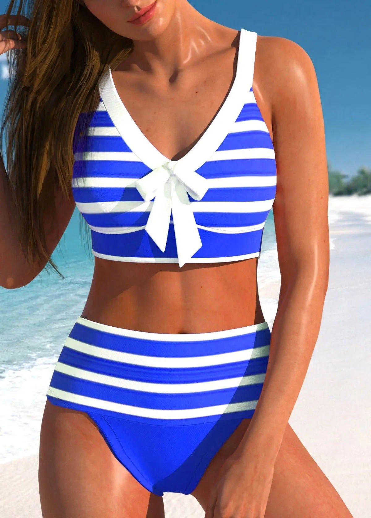LP | Elegante bikini estivo colorato