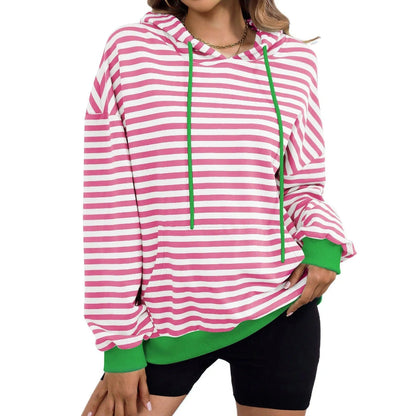 LP | Felpa casual a righe