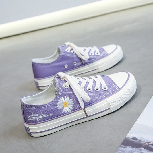LP | Taglio basso con sneakers a stampa floreale