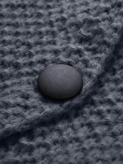 LP | Cardigan con cappuccio in maglia grossa