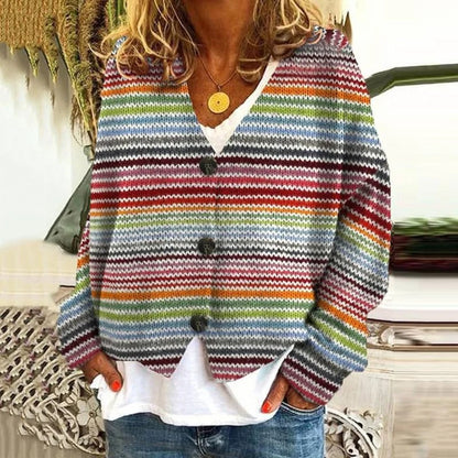 LP | Cardigan patchwork boho con fiori