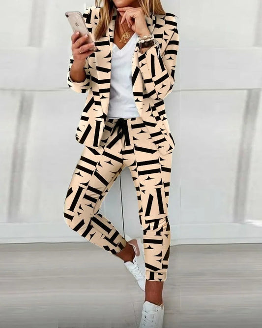 LP | Blazer con maniche lunghe e pantaloni